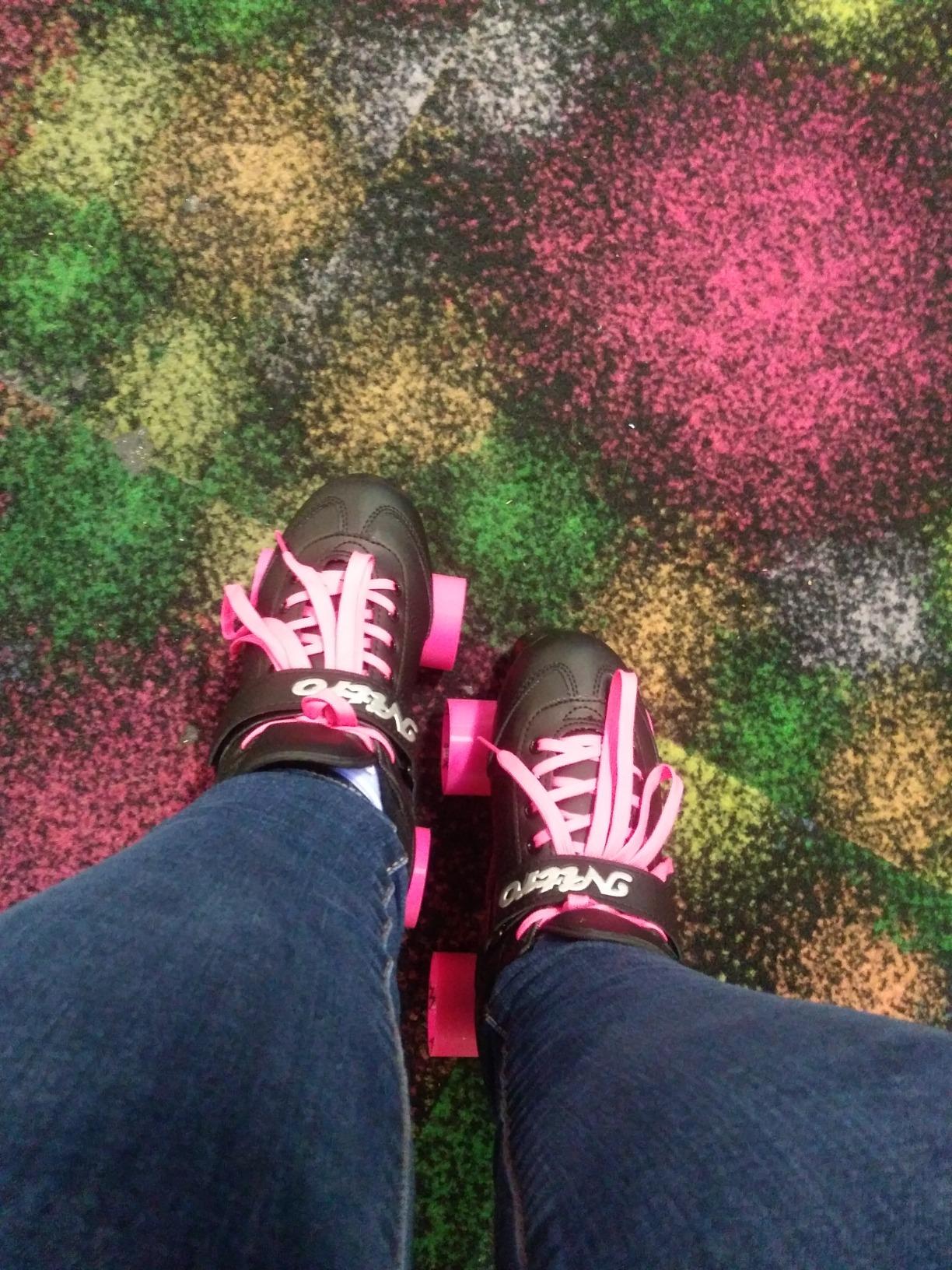 Epic Skates Super Nitro Indoor/Outdoor Quad Speed Roller Skates customer photo 2