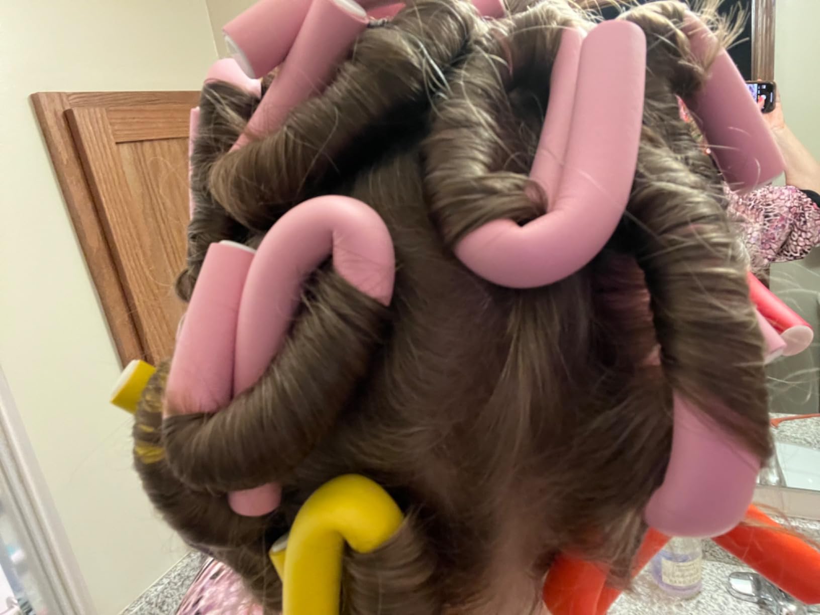 Tifara Beauty Salon Heatless Flexible Hair Rollers Curlers 42-pack 7