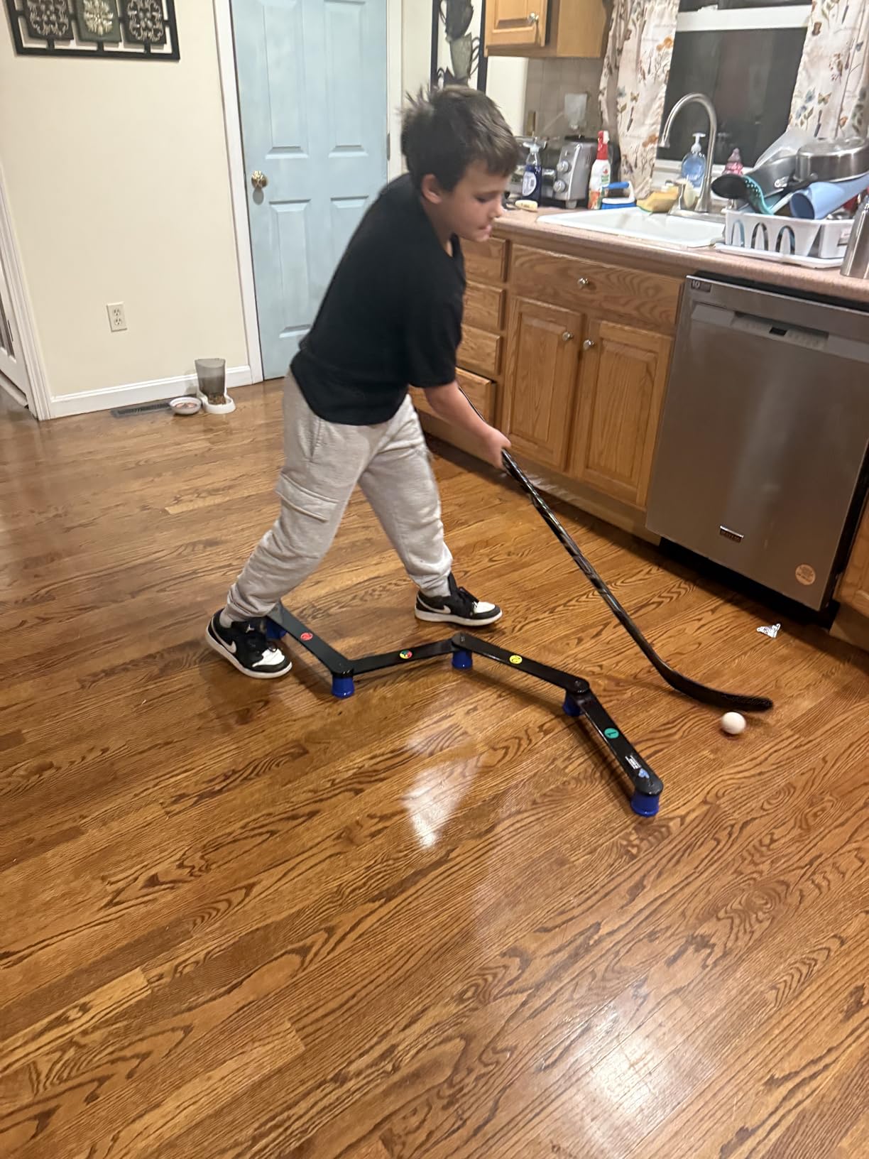 Hockey Revolution Lightweight Stickhandling Training Aid, Equipment for Puck Control, Reaction Time and Coordination customer photo 1