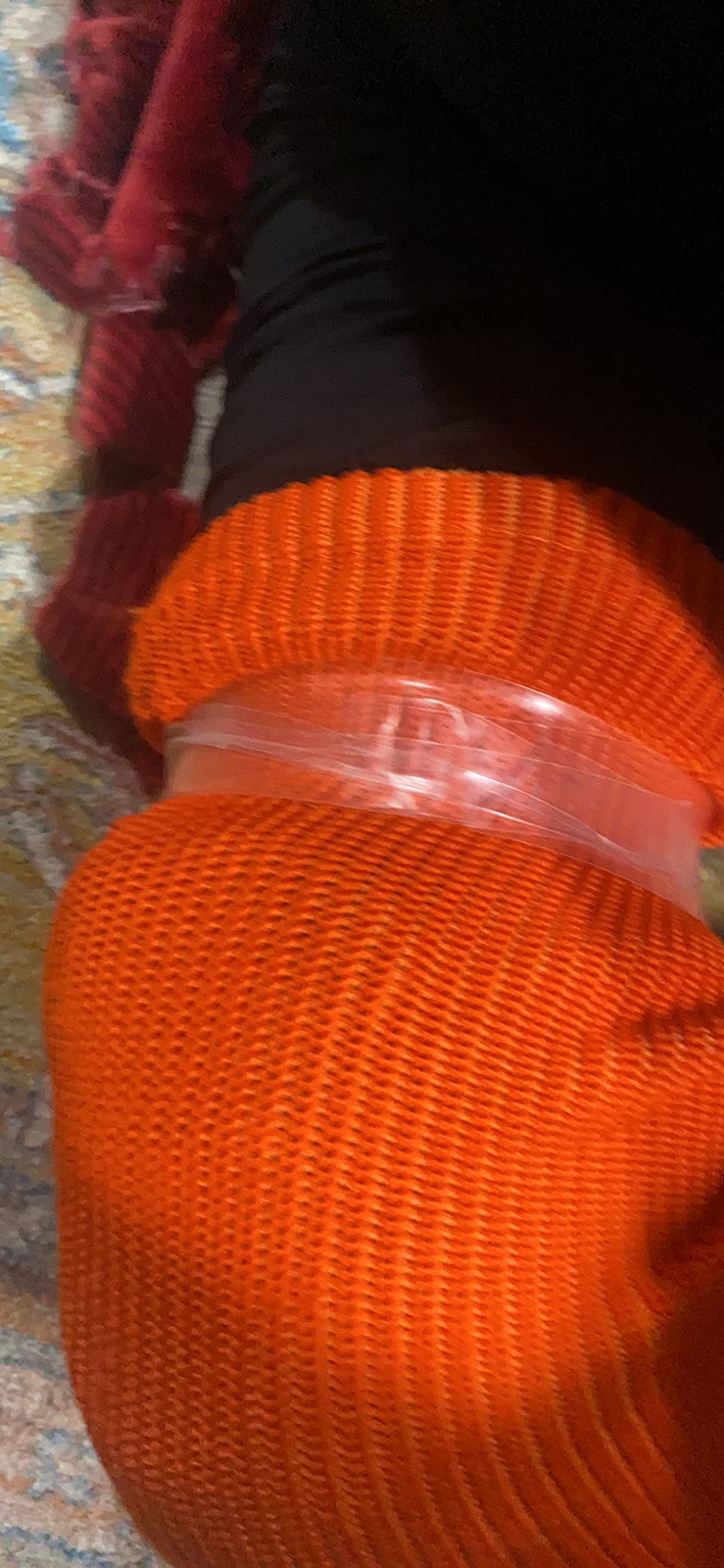 RENFREW PRO 3 Roll Pack of Polyflex Clear Hockey / Soccer Shin Pad and Sock Tape, 24MM x 30M customer photo 1