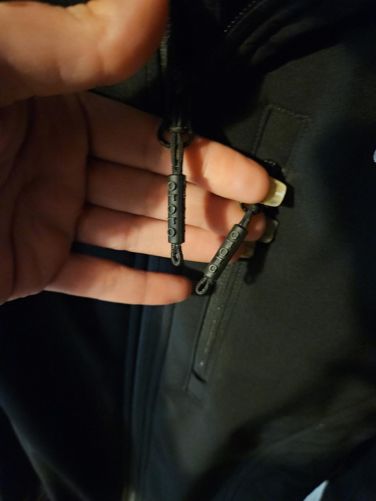 ORORO Upgraded Women's 4-Zone Heated Jacket with Heated Collar, Heated Coat with Detachable Hood customer photo 1