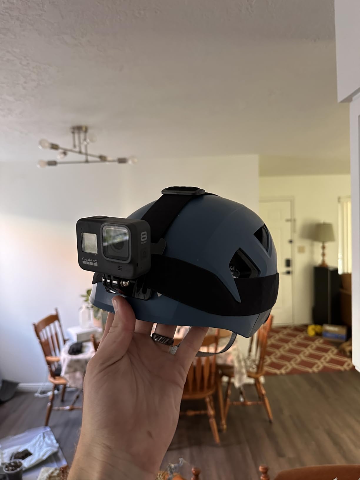 Head Strap Mount Compatible with GoPro Hero 13, 12, 11, 10, 9, 8, Hero 7 Black, 7 Silver, 7 White, Hero 6, 5, 4, Session, 3+, 3, 2, 1, Hero (2018), Fusion, Max, DJI Osmo Action Cameras customer photo 2