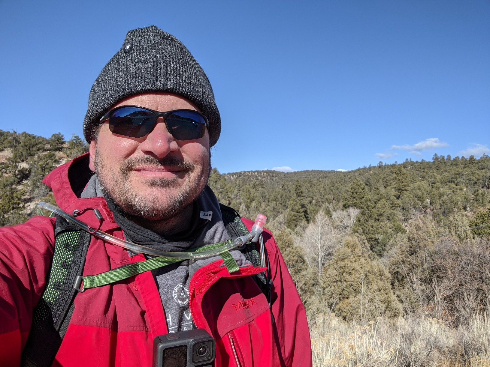 Amazon Basics Adjustable Chest Mount Harness for GoPro Camera, Compatible with GoPro Hero Series, Black customer photo 1