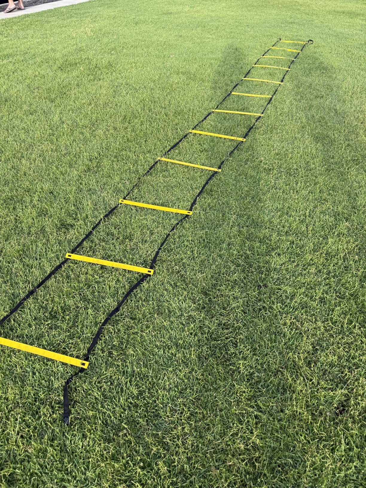 GHB Pro Agility Ladder Agility Training Ladder Speed 12 Rung 20ft with Carrying Bag customer photo 1
