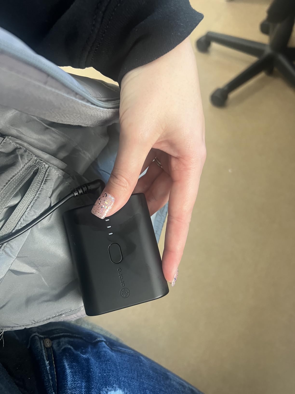 ORORO Women's Lightweight Heated Vest with USB-C Rechargeable Battery, Puffer Classic Heating Vest customer photo 2