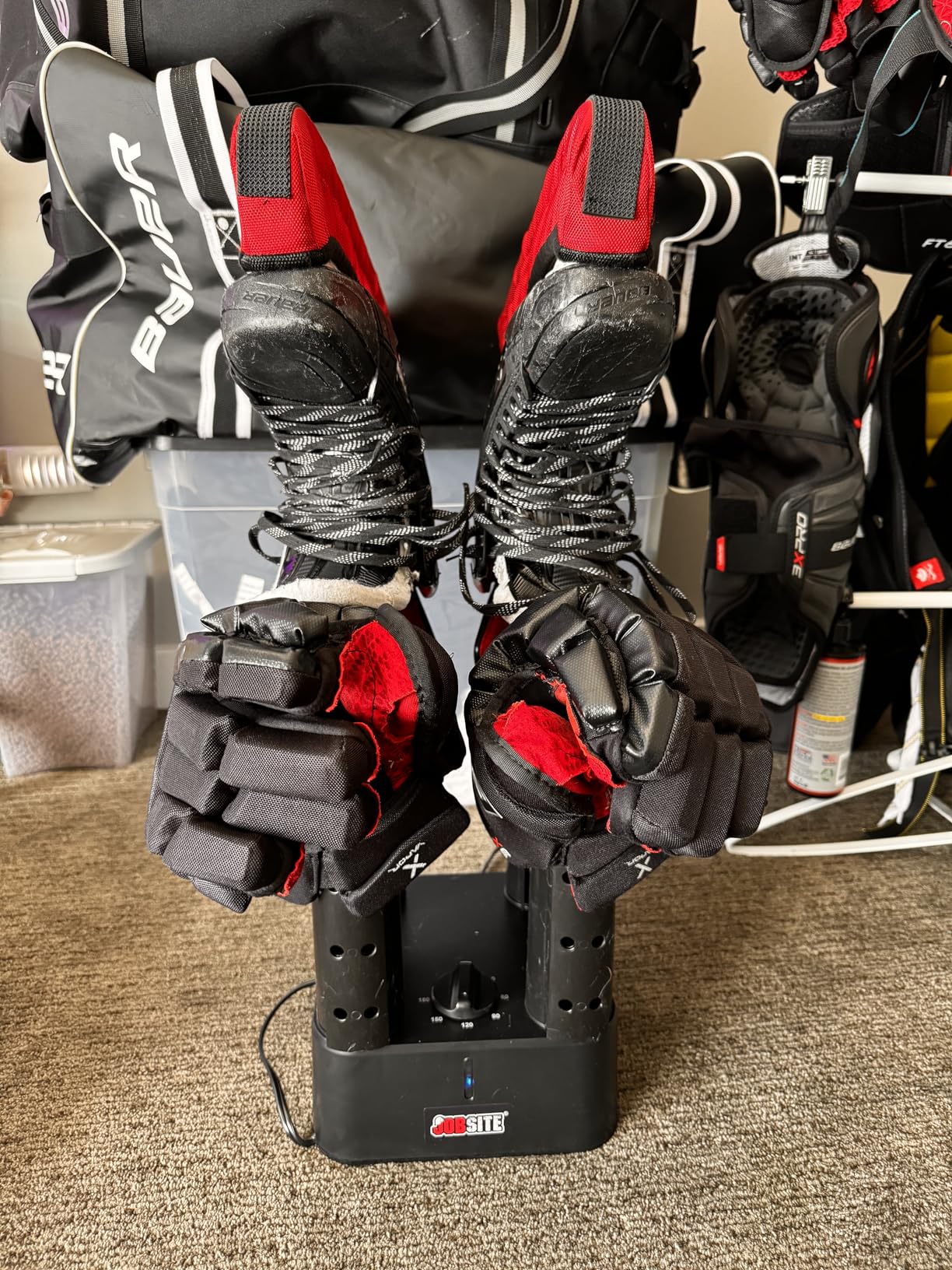 DryGuy Mighty Dry with Heat Blower Fan - Fast Glove & Shoe Dryer - Helps Reduce Odor customer photo 1