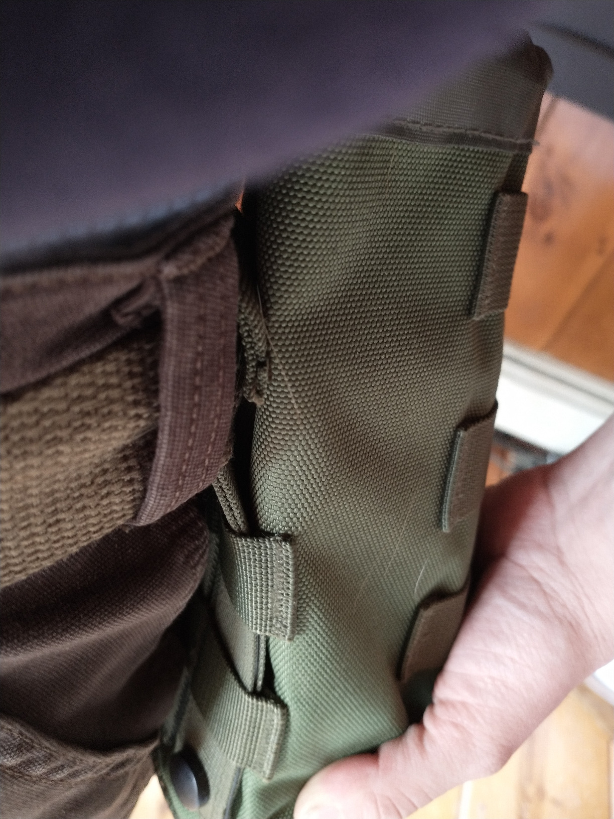 Gonex Tactical MOLLE Water Bottle Pouch, Drawstring Open Top & Mesh Bottom Travel Water Bottle Bag Hydration Carrier customer photo 1