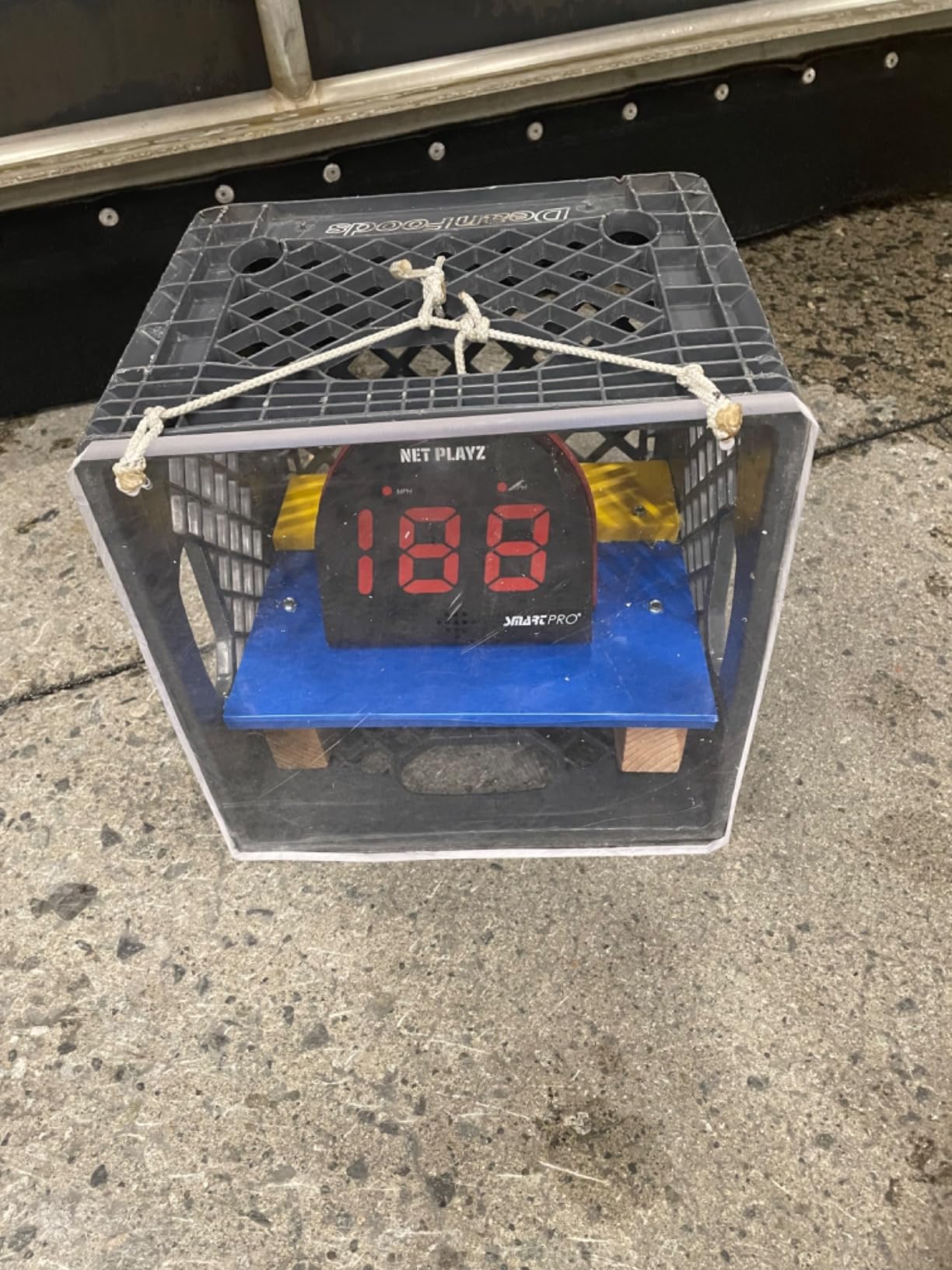 NET PLAYZ Speed Radar, Muti-Sports Radar Gun (Hands-Free) Measure Speed Sensors for Baseball Softball Tennis Soccer Hockey Lacrosse Handball | Training Aids / Gadget Gifts customer photo 1