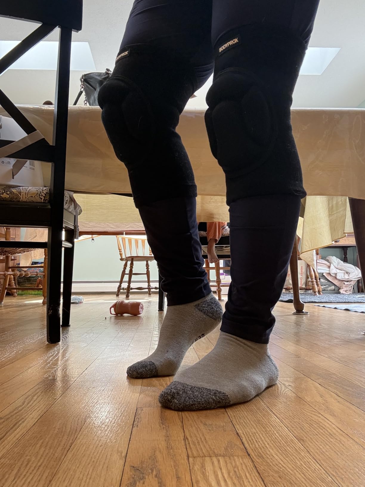 Bodyprox Protective Knee Pads, Thick Sponge Anti-slip, Collision Avoidance Knee Sleeve customer photo 1