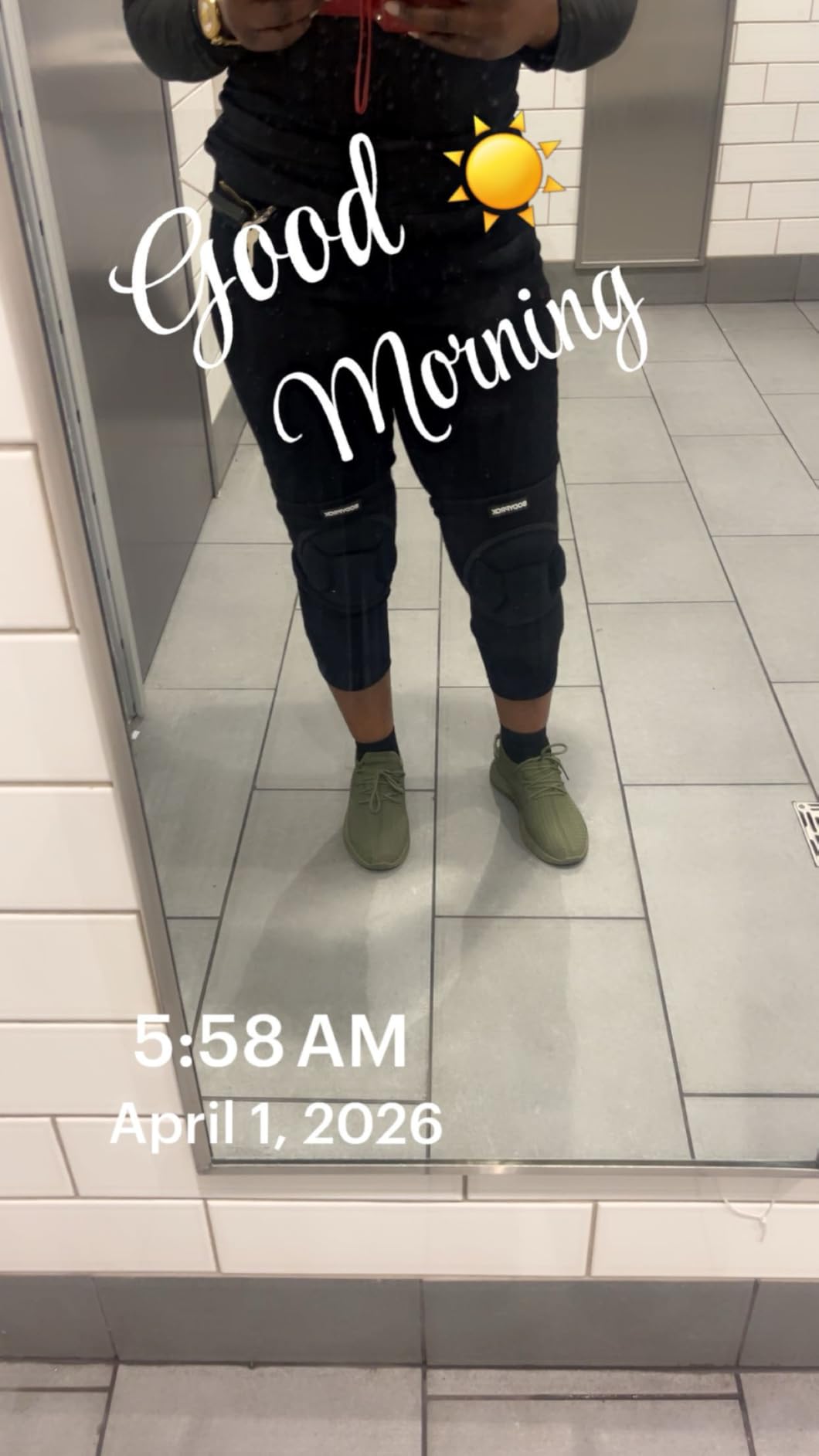 Bodyprox Protective Knee Pads, Thick Sponge Anti-slip, Collision Avoidance Knee Sleeve customer photo 2