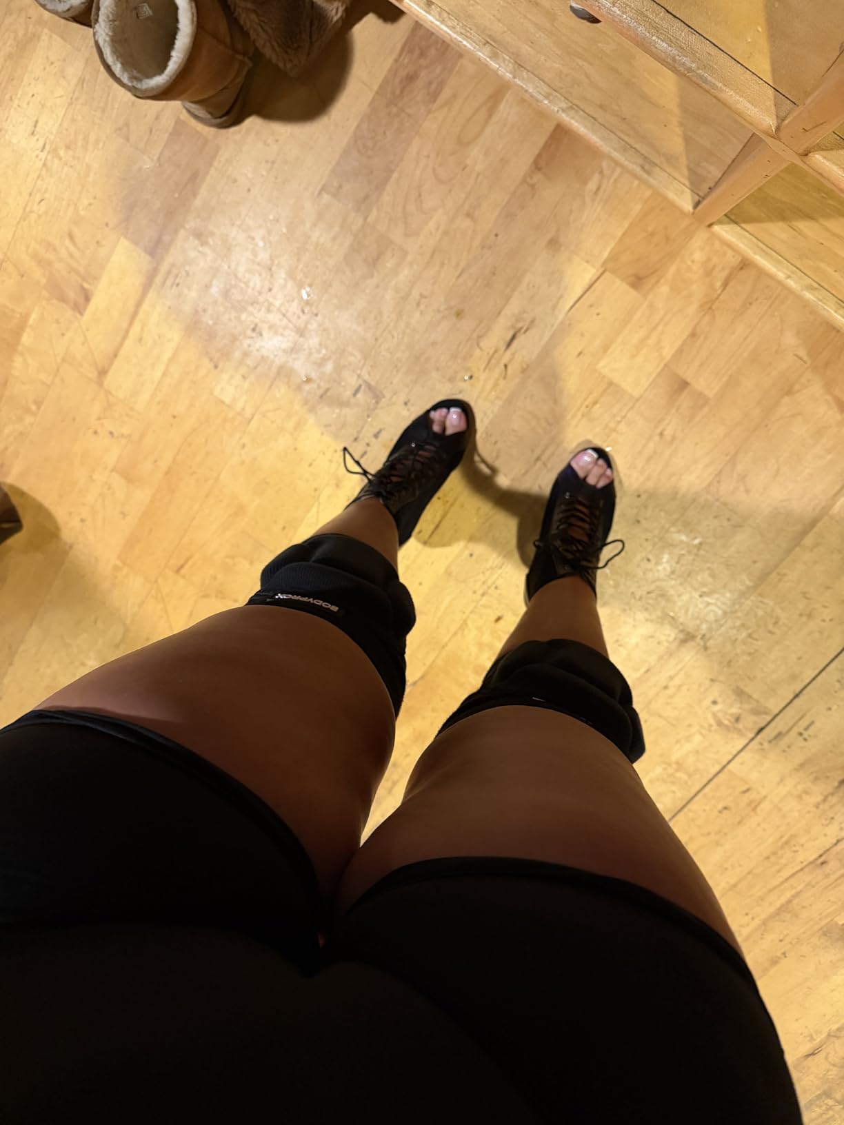 Bodyprox Protective Knee Pads, Thick Sponge Anti-slip, Collision Avoidance Knee Sleeve customer photo 2