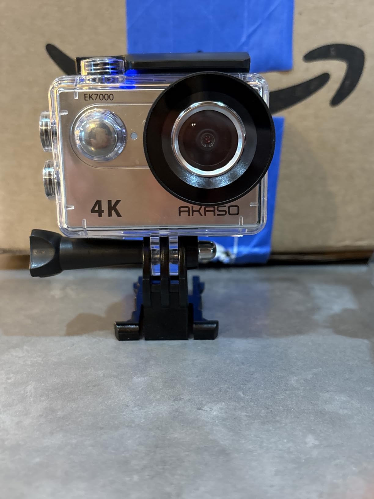 AKASO EK7000 4K30FPS 20MP WiFi Action Camera with EIS Ultra HD 131FT Waterproof Underwater Camera Remote Control 4X Zoom Support External Microphone customer photo 1