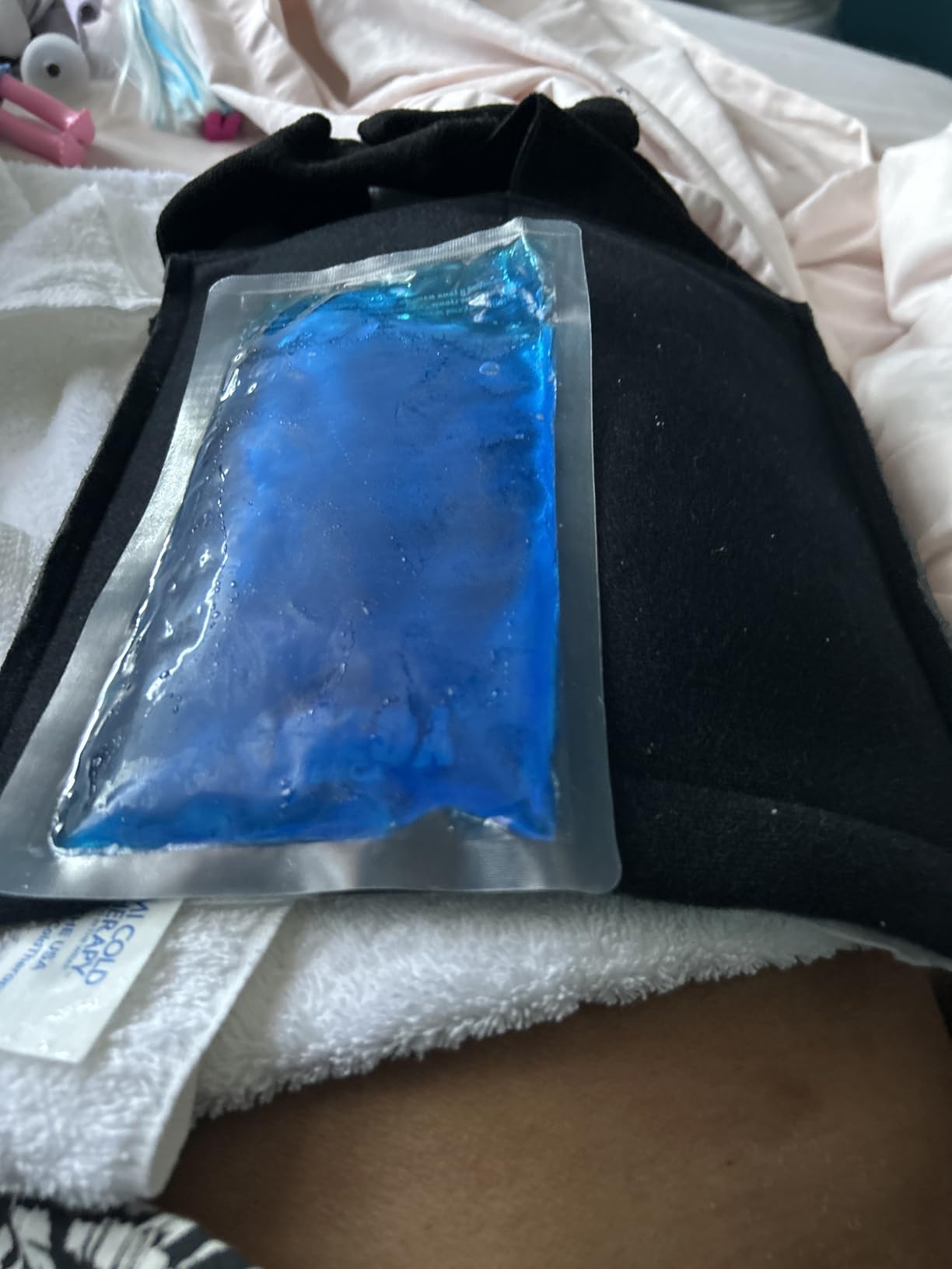 Perfect Remedy 2-Pack Gel Ice Packs for Injuries - Reusable, Soft & Flexible Hot & Cold Compress, Soothing Aid for Sprains, Strains, Soreness conditions, Alternative to Hot Water Bottles (Blue, Large) customer photo 1