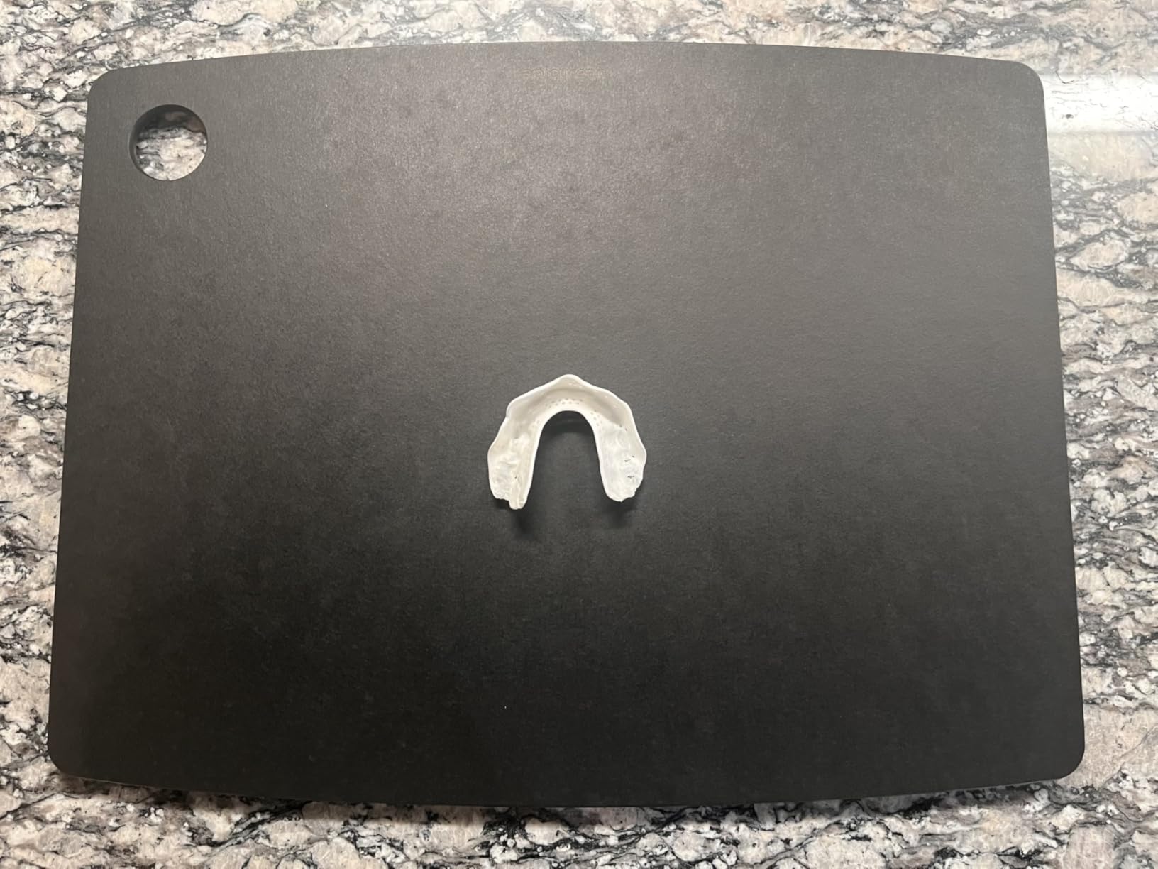 SISU Aero Medium Mouthguard, Charcoal Black - 30% Stronger Protection for Lacrosse, Football, Hockey, Roller Derby, Team Sports - Remoldable Up to 20 Times - Ultra Slim - Works for Braces - Non Toxic customer photo 2