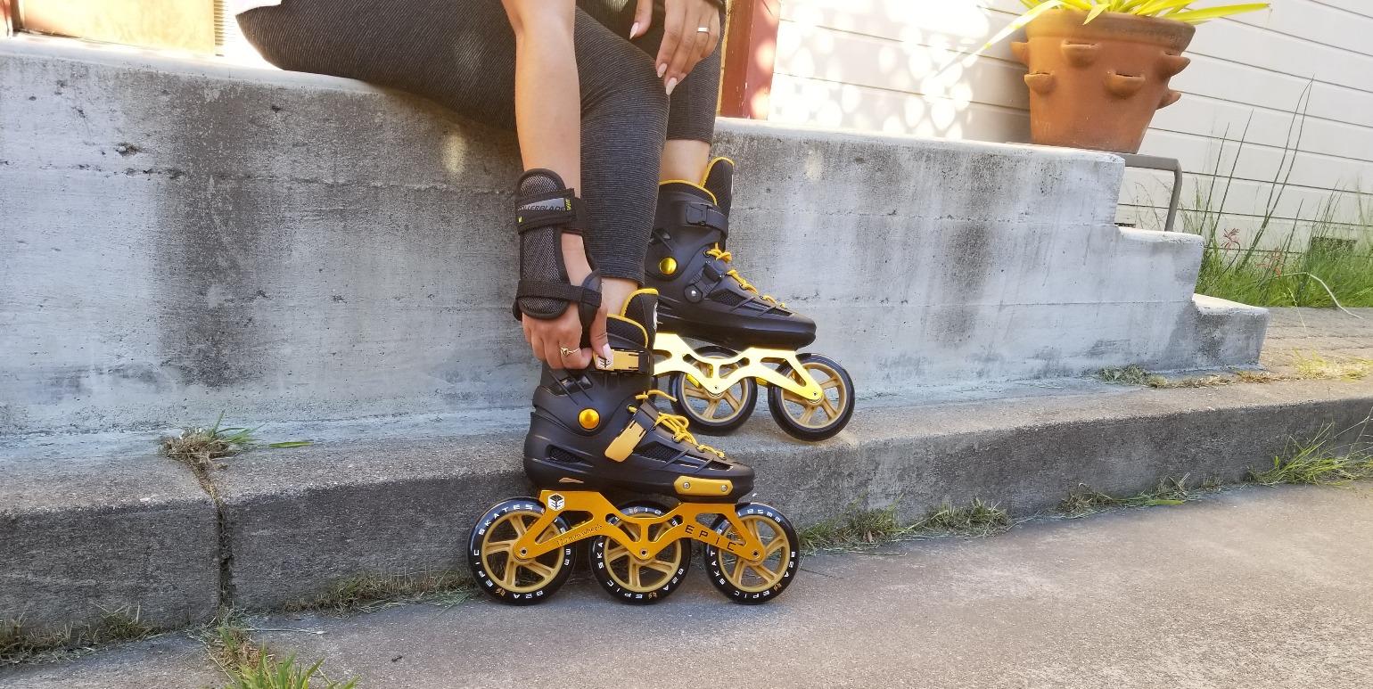 Epic Skates 125mm Engage 3-Wheel Inline Speed Skates customer photo 2
