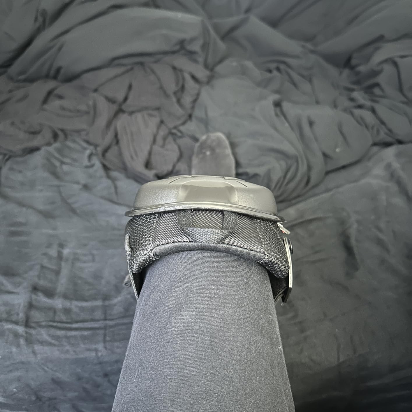 NoCry Professional Gel Knee Pads for Work with Soft Foam and Gel Cushion - Heavy Duty Cap, Reinforced Adjustable Straps, Military Grade Rivets and Built-in Hang Loops - Perfect for Construction customer photo 2