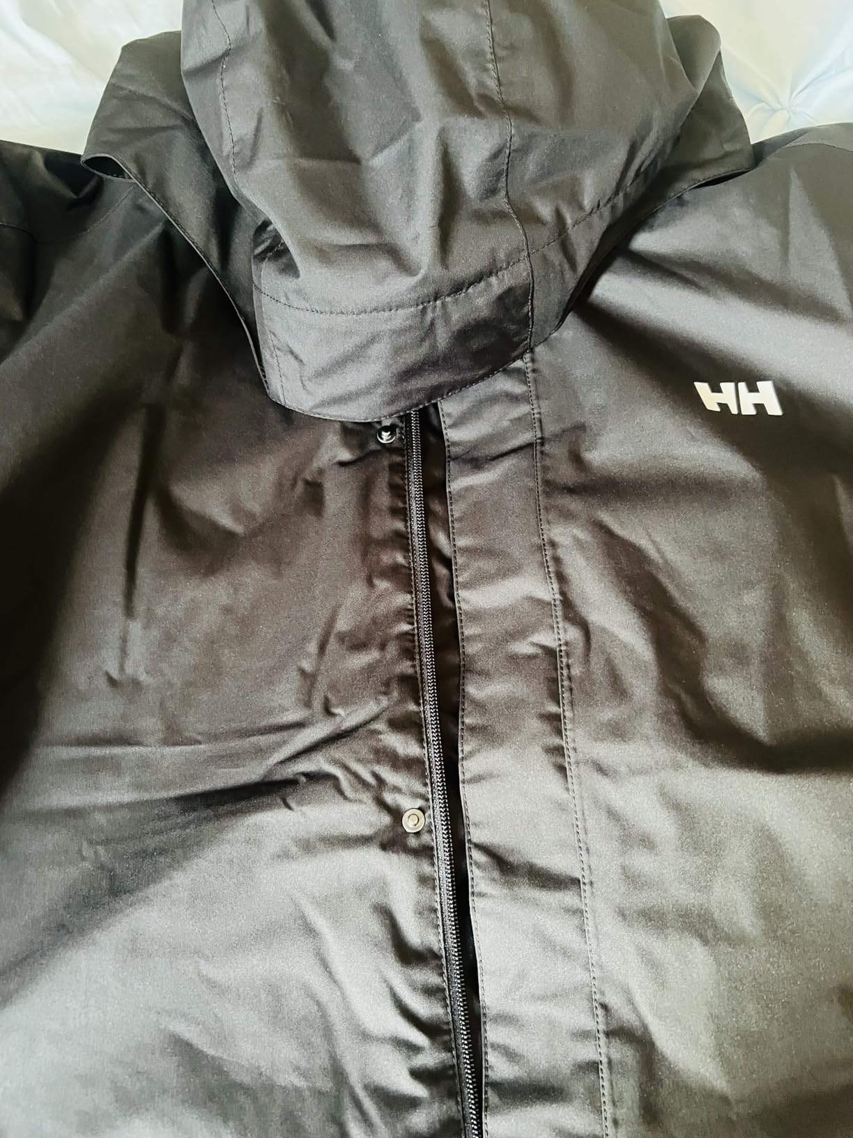 Helly Hansen Men's Dubliner Jacket Waterproof, Windproof, Breathable Shell Rain Coat with Packable Hood customer photo 1