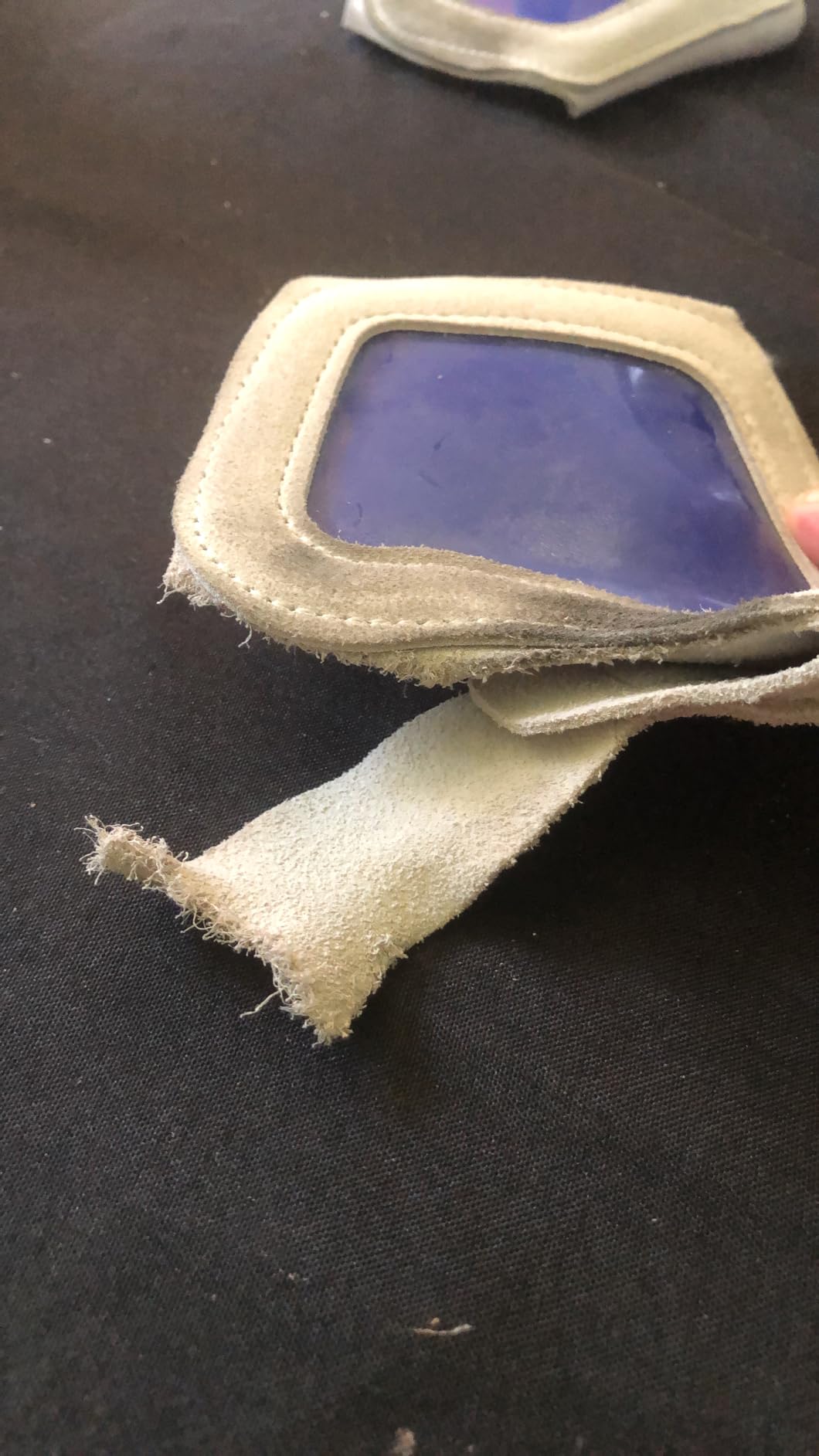 Sammons Preston Wheelchair Pushing Cuffs, with Non-Slip Material, Fingerless Suede Gloves, Adjustable Lightweight Push Gloves for Men & Women customer photo 1