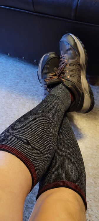 Darn Tough Mountaineering OTC Extra Cushion Sock - Men's customer photo 1