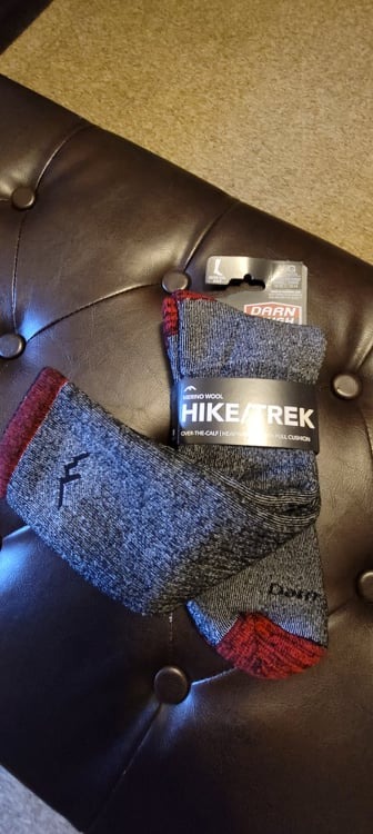 Darn Tough Mountaineering OTC Extra Cushion Sock - Men's customer photo 2
