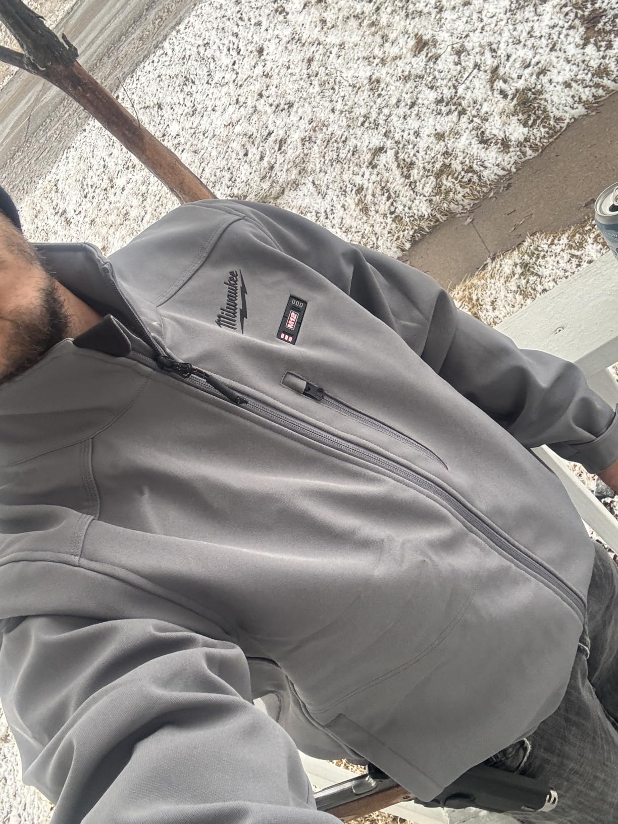 Milwaukee M12 Heated Jacket Kit - Battery and Charger Included (Large, Black) customer photo 2