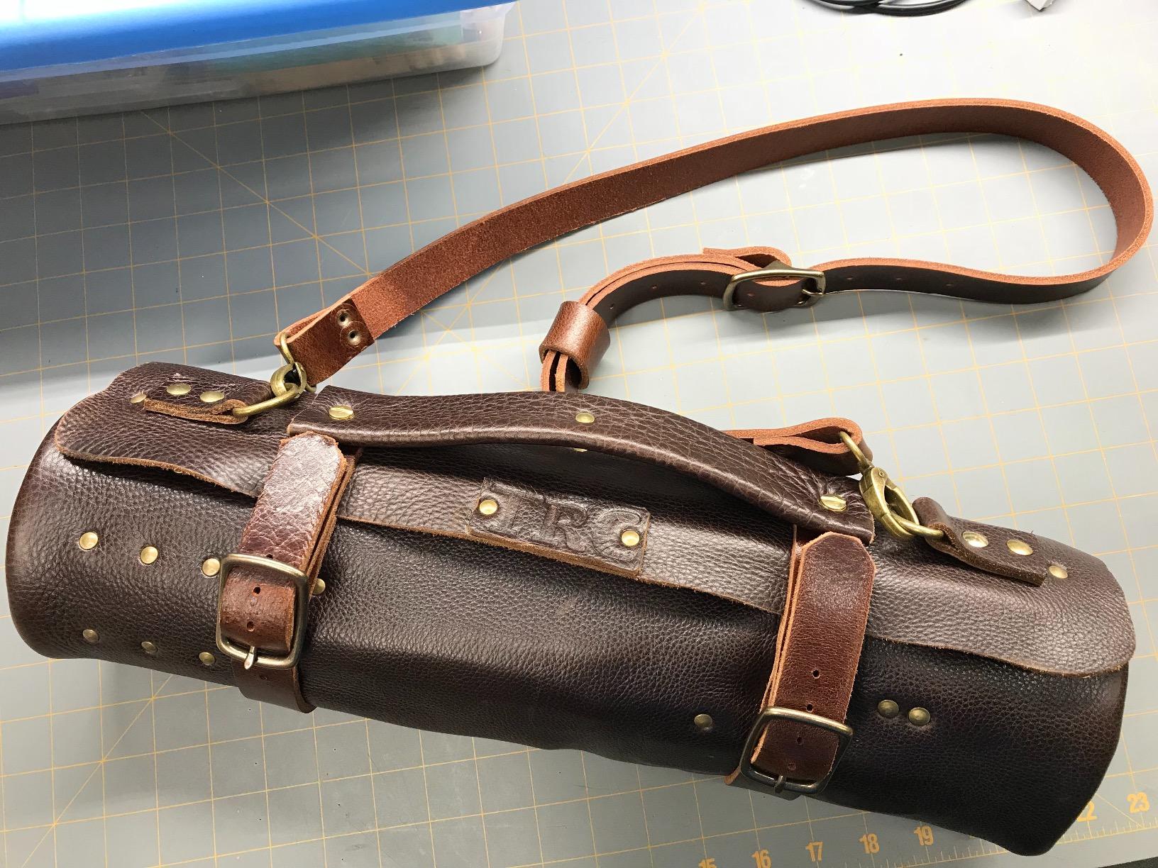 Outus Leather Rivets Single Cap Rivet Tubular Metal Studs with Fixing Tool Kit for Leather Craft Shoes Bags Clothes Belts Repair Decoration, 3 Sizes, 60 Set customer photo 1