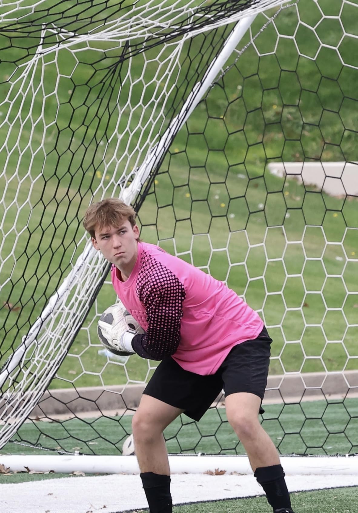 Soccer Goalie Shirt, Padded Goalkeeper Jersey, Youth and Adult Sizes customer photo 1