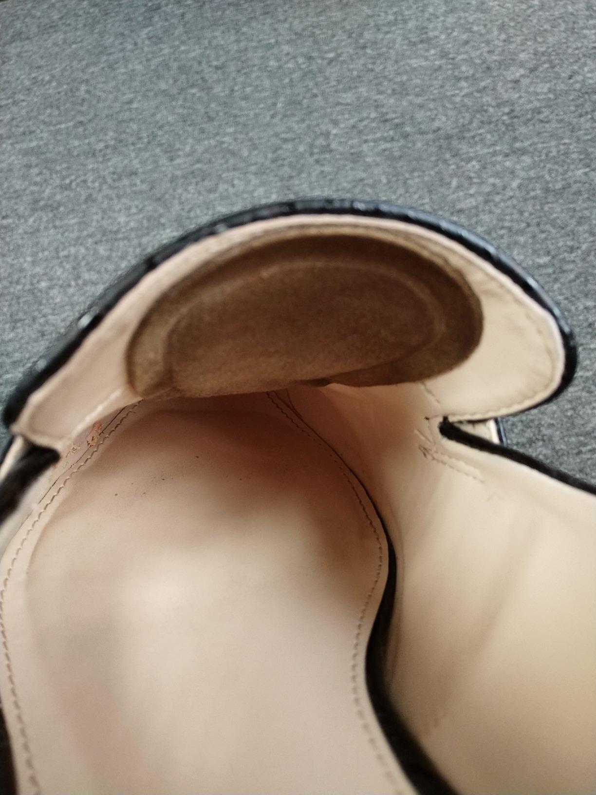 pedag Supra | German Handmade Shoe Tongue Pads | Soft Suede Leather and Memory Foam Shoe Padding | Solves Loose Shoes Problem | 1 Pair, Large/X-Large Size customer photo 2