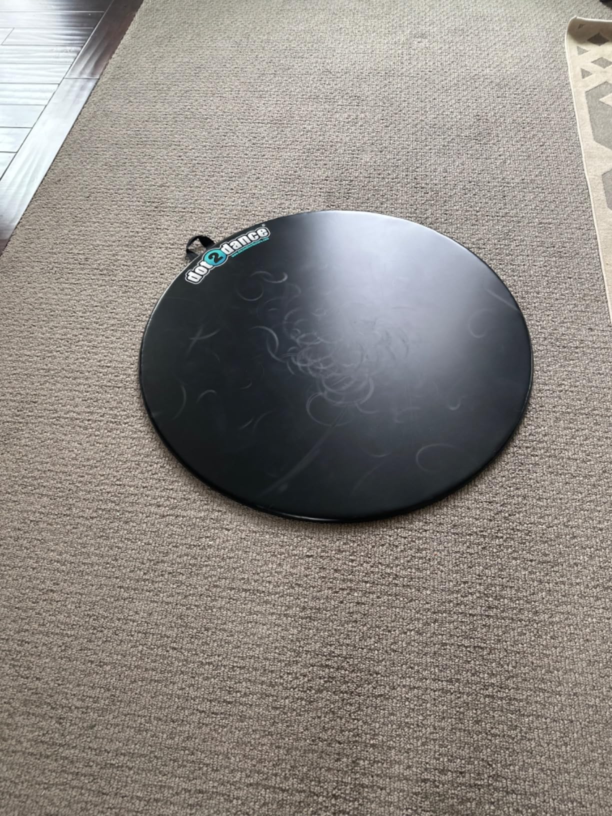 Brand Portable Dance Floor,Marley Flooring Ballet Training Equipment,Turning Boards for Dancers & Figure Skating Practice Mat,Practice Pirouette,USA Made customer photo 2