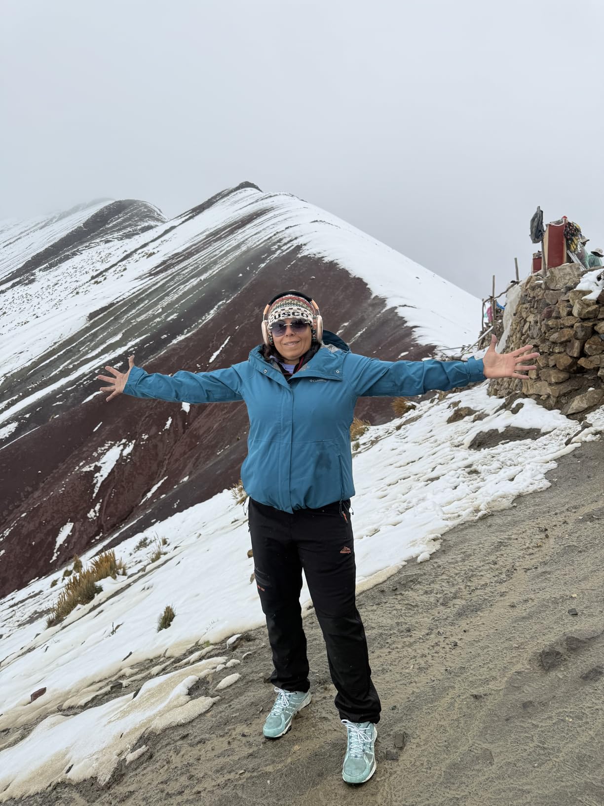 BenBoy Women's Outdoor Waterproof Windproof Fleece Slim Cargo Snow Ski Hiking Pants customer photo 1