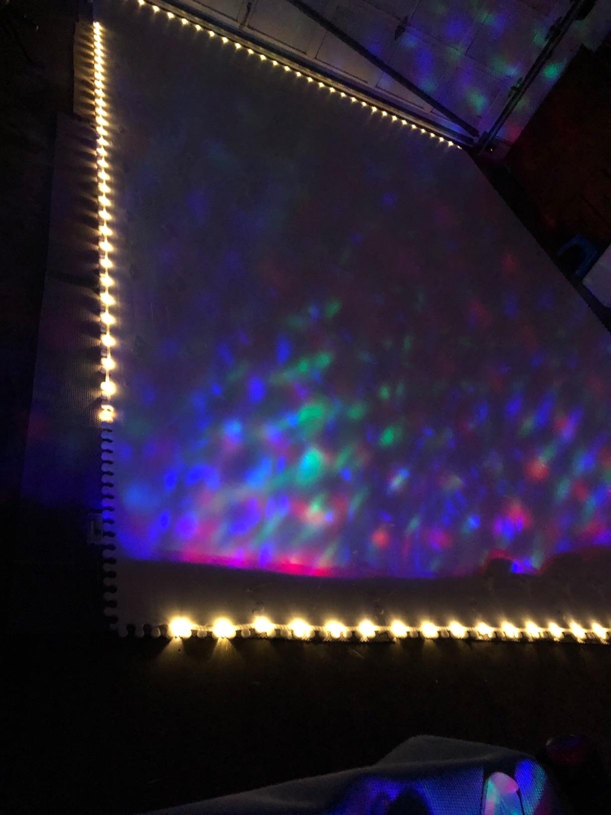 Skate Anytime - Synthetic Ice for Hockey - Skateable Artificial Ice Tiles - Backyard Ice Rink - Expandable customer photo 1