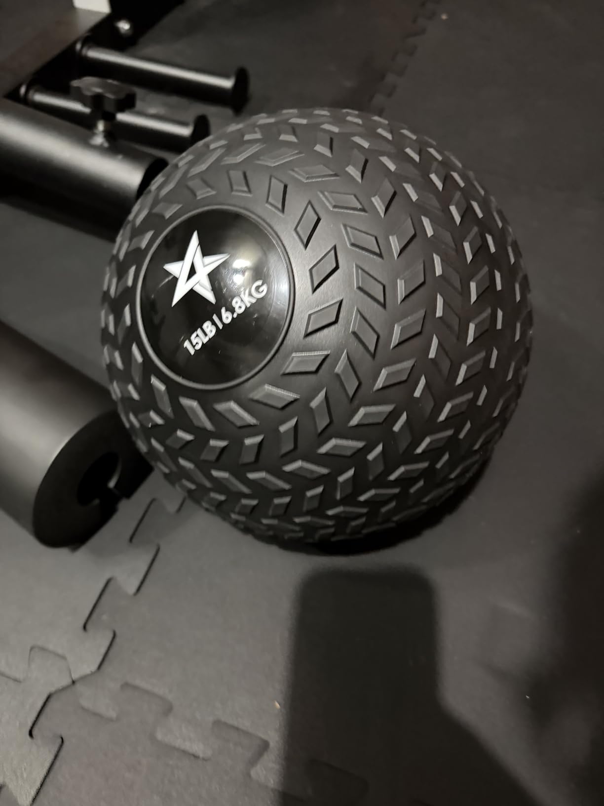 Yes4All Slam Balls, 10-40lb Weighted Ball Weight, Durable PVC Sand Filled Workout Dynamic Slam Ball for Core Strengthen customer photo 2