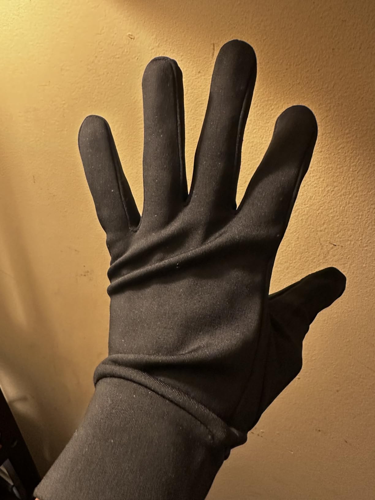 Aegend Lightweight Winter Gloves for Men Women, Warm Running Gloves Touchscreen Thermal Glove Liners for Cold Weather Driving, Cycling & Hiking, Non-Slip, Elastic Cuff, Stretchy, Durable customer photo 1