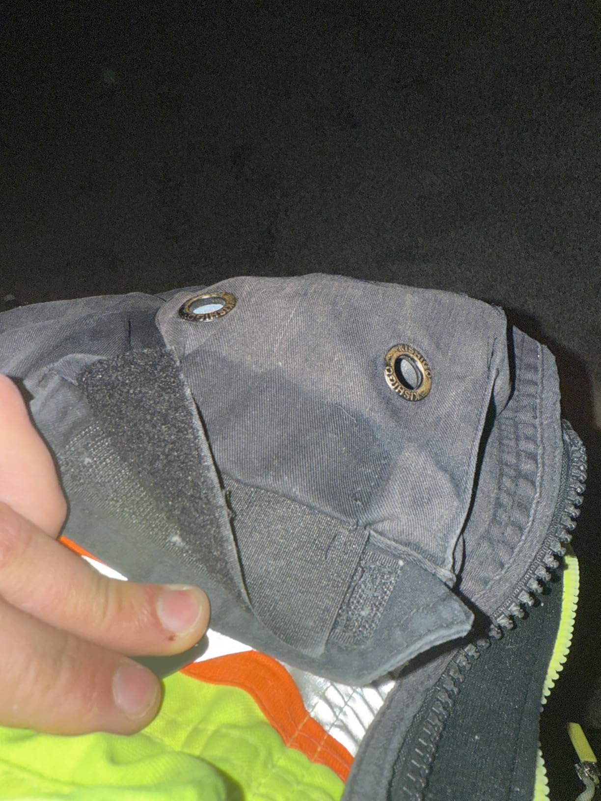 Kishigo Premium Black Series Men's Surveyors Vest S5002, Class 2 Hi-Vis Safety Vest, 10 Pockets with Reinforced Front Zipper Closure & Durable Webbing, ANSI/ISEA 107 Compliant customer photo 1