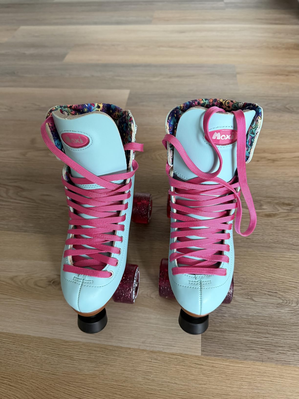 Beach Bunny Roller Skates for Women - Colorful, Precision-Fit Skate with High-Rebound Wheels, Moisture-Wicking Lining & Padding, Roller Skates customer photo 1