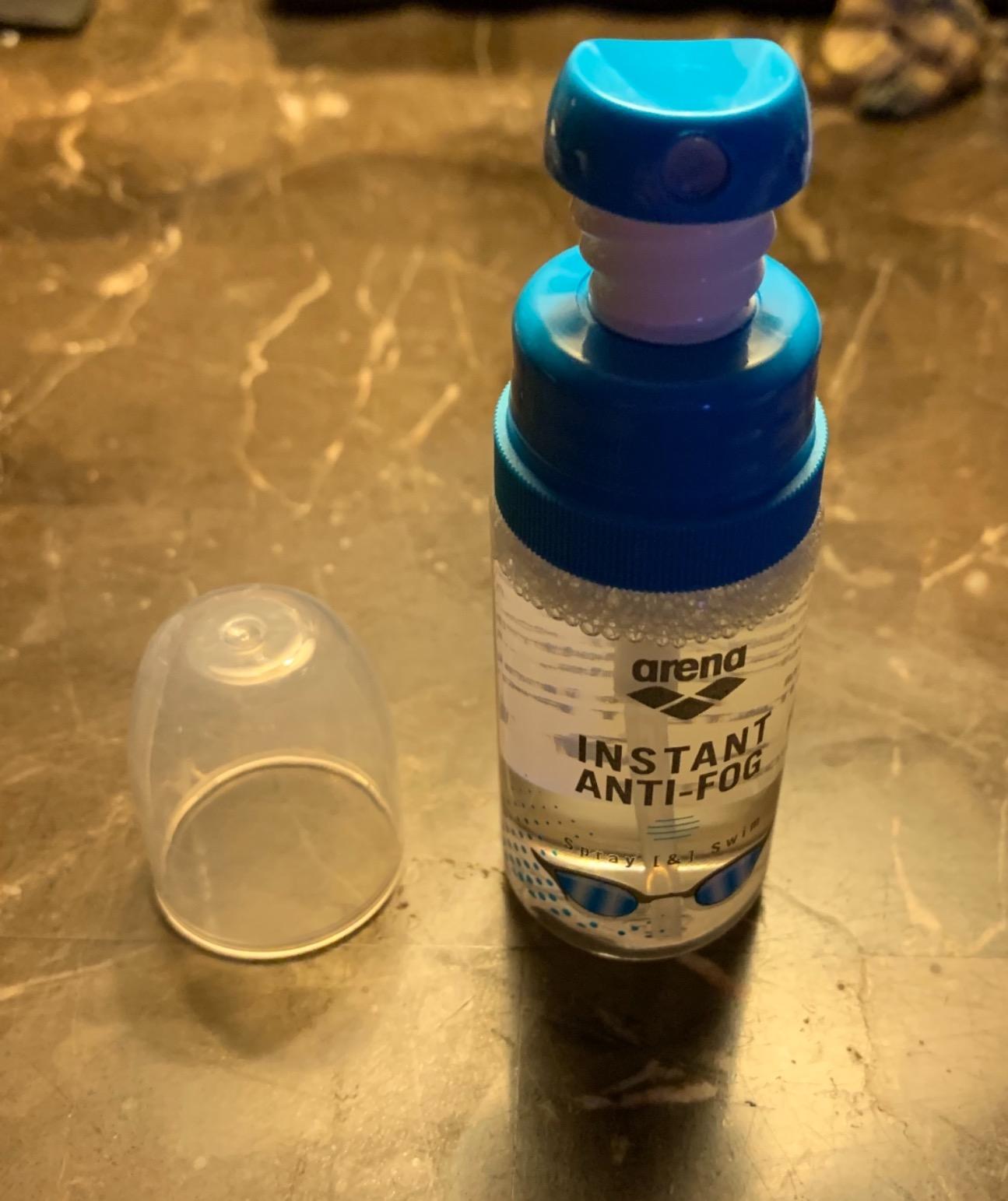 ARENA Instant Anti-Fog Spray Swim Goggles Treatment Prevents Fogging Swim Practice Essential Defogger Solution, 35ml Up to 150 Applications customer photo 1