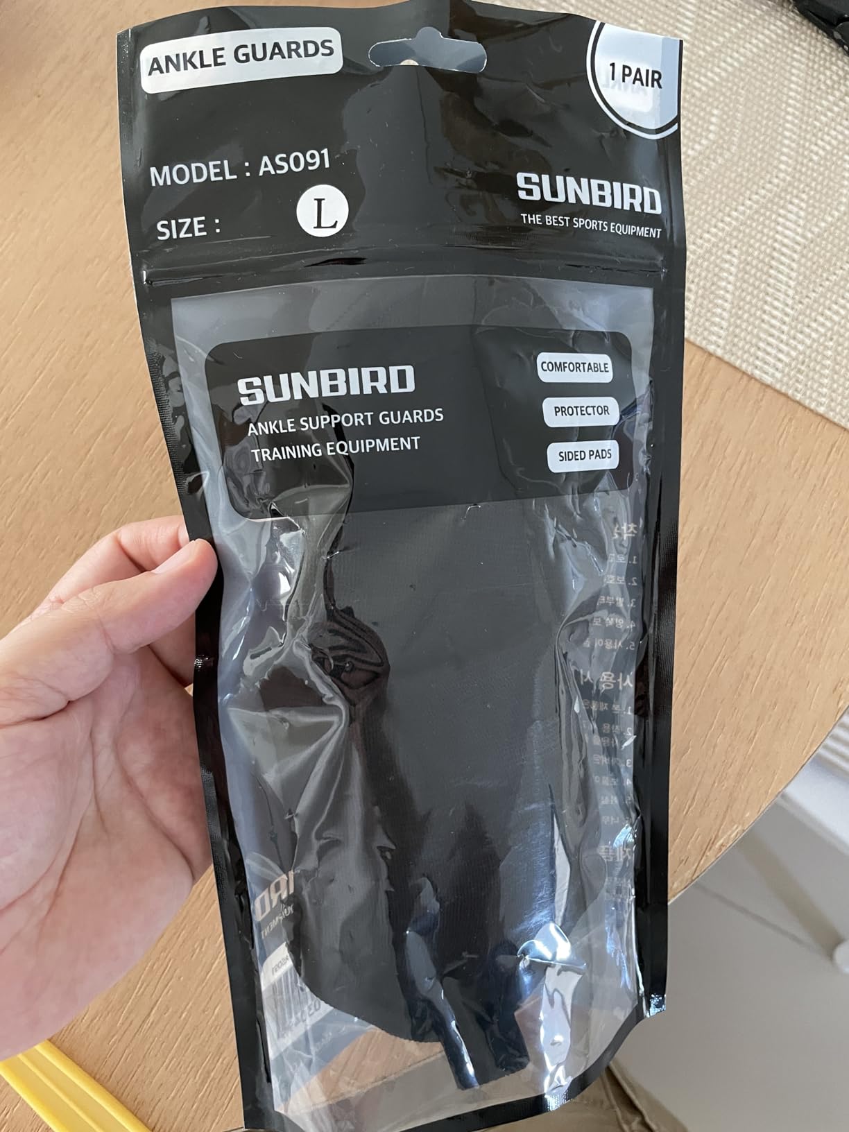 (x 1 Pair) Shield Protector Dual Sided Pads for Soccer Football customer photo 2