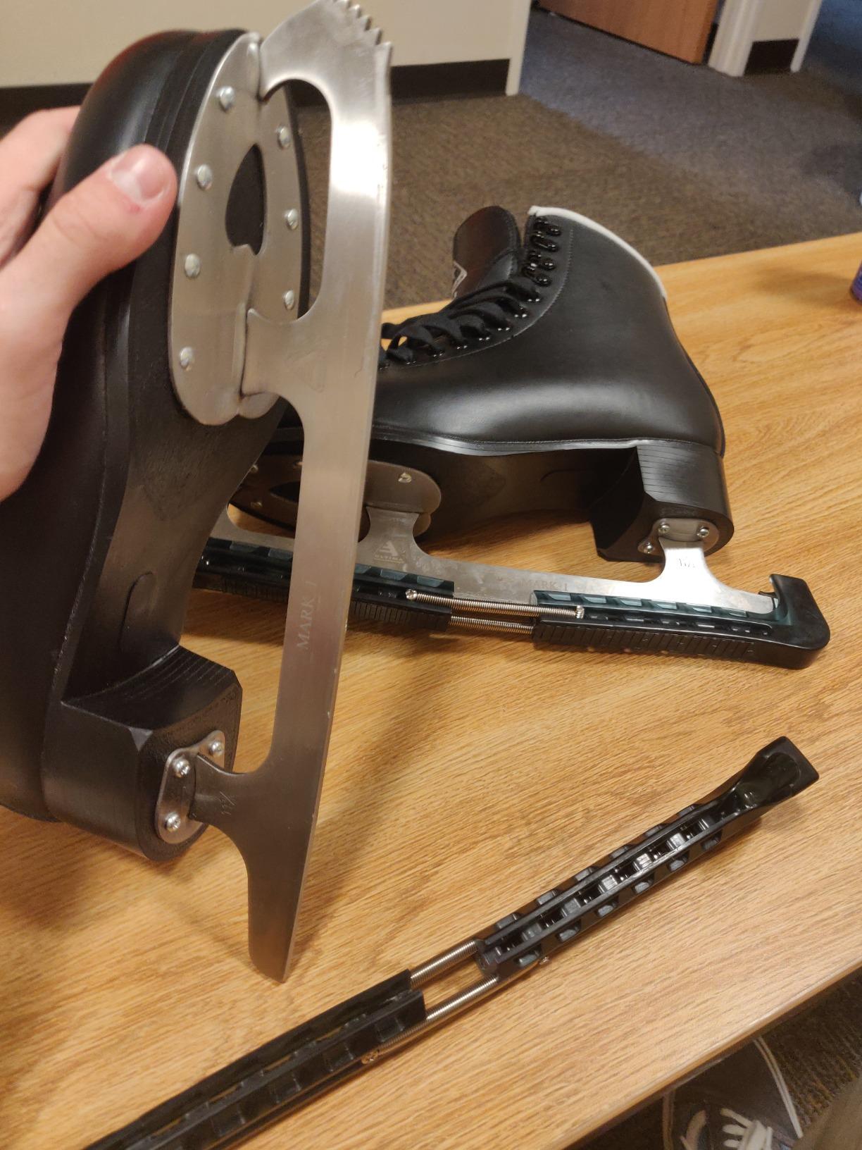 Jackson Ultima Figure Ice Skates for Men, Boys in Black Color/Bundle with Skate Guards customer photo 1