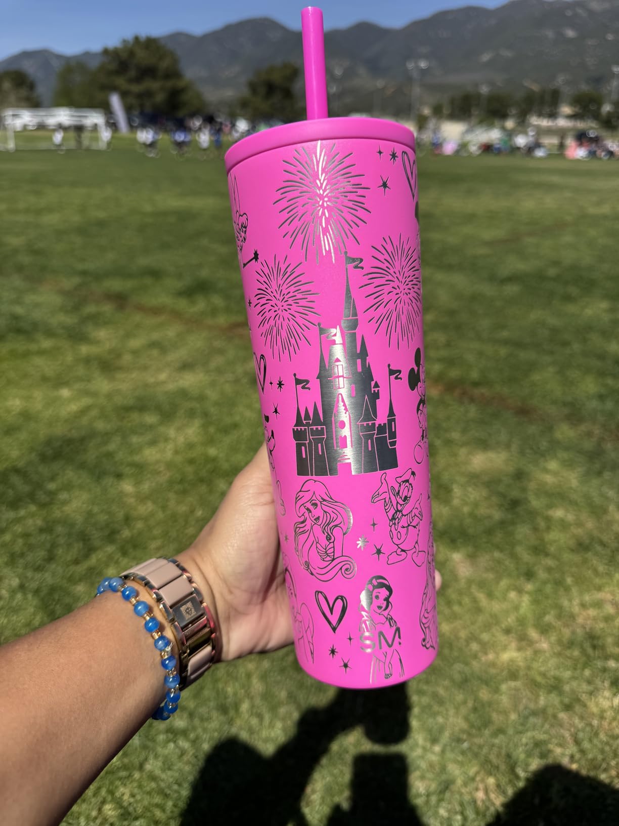 Simple Modern Classic Tumbler with Straw Lid | Insulated Iced Coffee Cup Reusable Stainless Steel Water Bottle Travel Mug | Gifts for Women Men Her Him | 24oz | Midnight Black customer photo 1