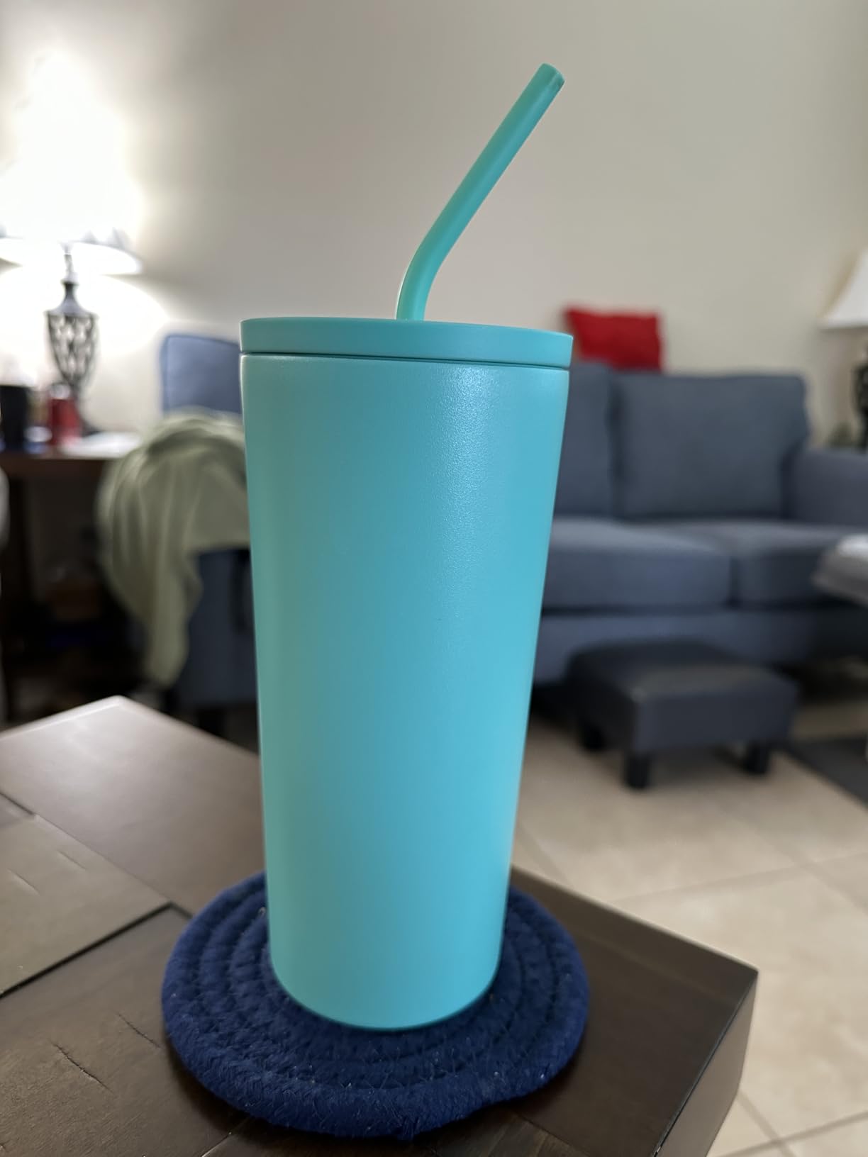 Simple Modern Classic Tumbler with Straw Lid | Insulated Iced Coffee Cup Reusable Stainless Steel Water Bottle Travel Mug | Gifts for Women Men Her Him | 24oz | Midnight Black customer photo 2