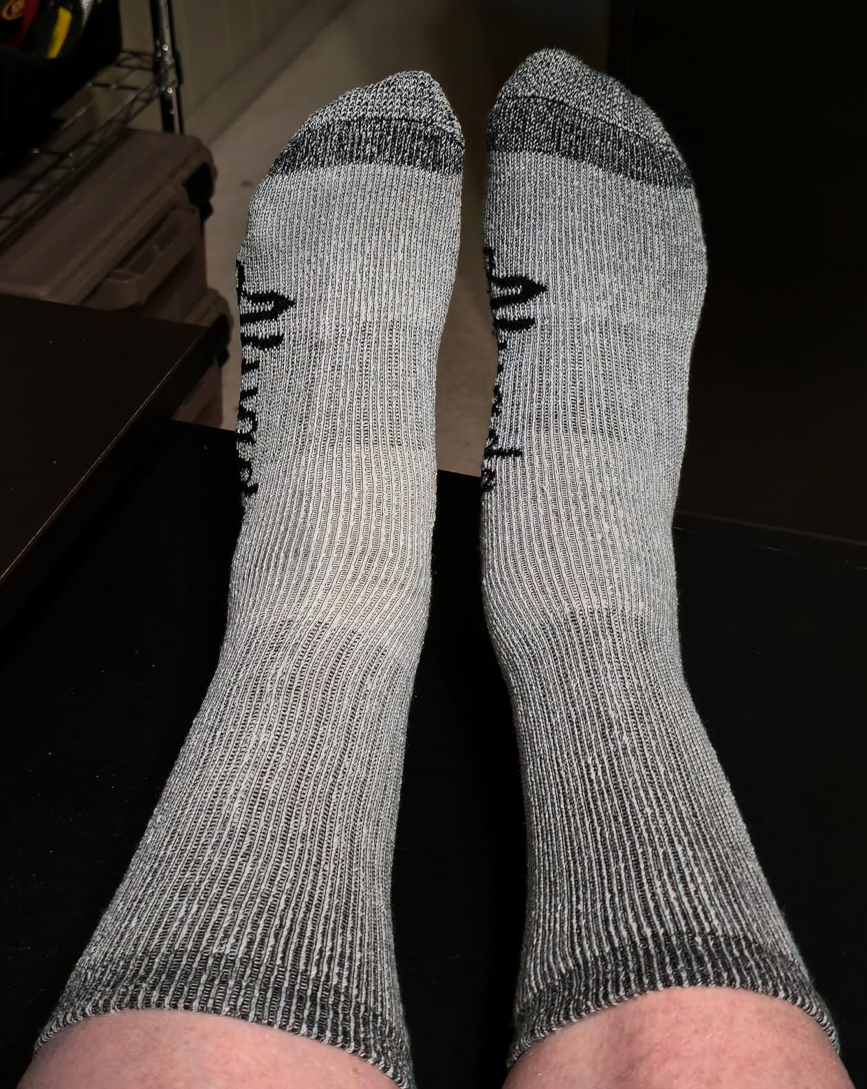 Alvada Merino Wool Hiking Socks Thermal Warm Crew Winter Boot Sock For Men & Women 3 Pairs customer photo 2