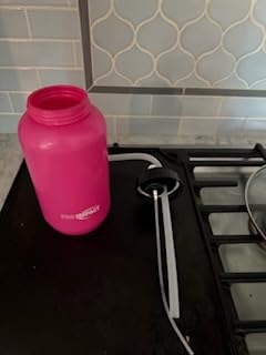 Pro Impact Squeezable Water Bottle with Bendable Long Straw and Spray cap - LDPE BPA Free Plastic - Hydration for Baseball Hockey Gym MMA Yoga Boxing Cycling Softball Football Lacrosse (35.5 Oz.) customer photo 2