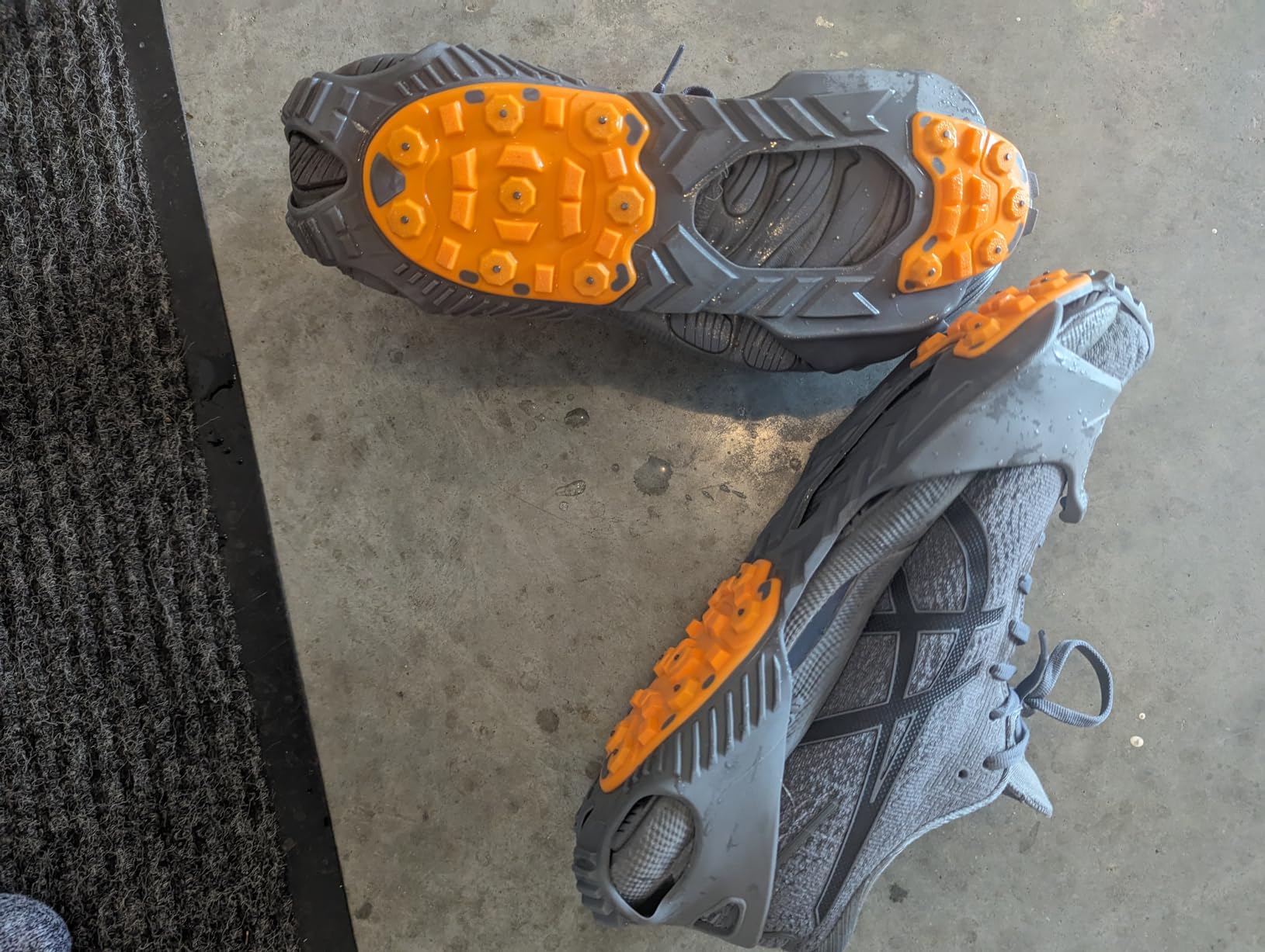 Low-Pro Ice Cleat, Heavy-Duty Industrial Grade Traction Aid for Walking on Snow and Ice customer photo 1