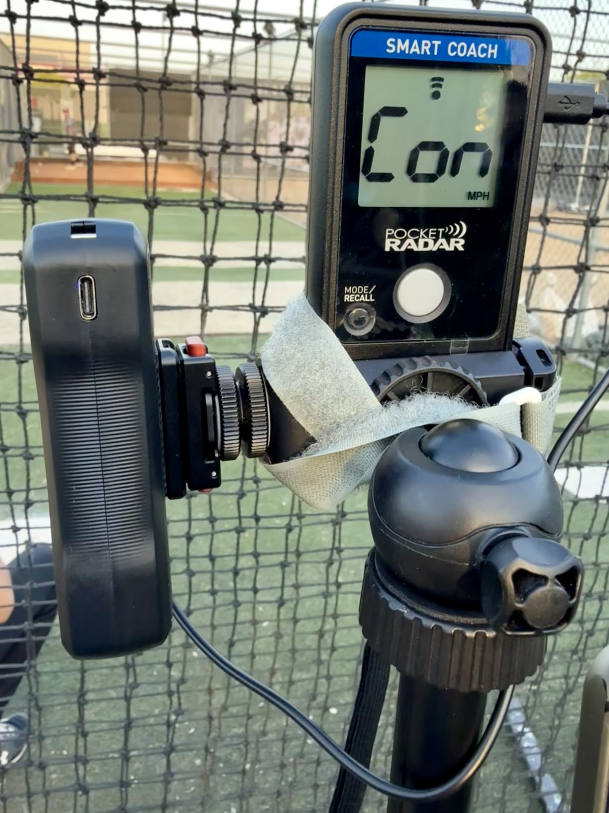 Pocket Radar Smart Coach Speed Gun for Baseball, Softball, Cricket - Accurate Pitching & Sports Speed Measurement, Portable Baseball Radar Gun Compatible with Pocket Radar App (iOS/Android) customer photo 1