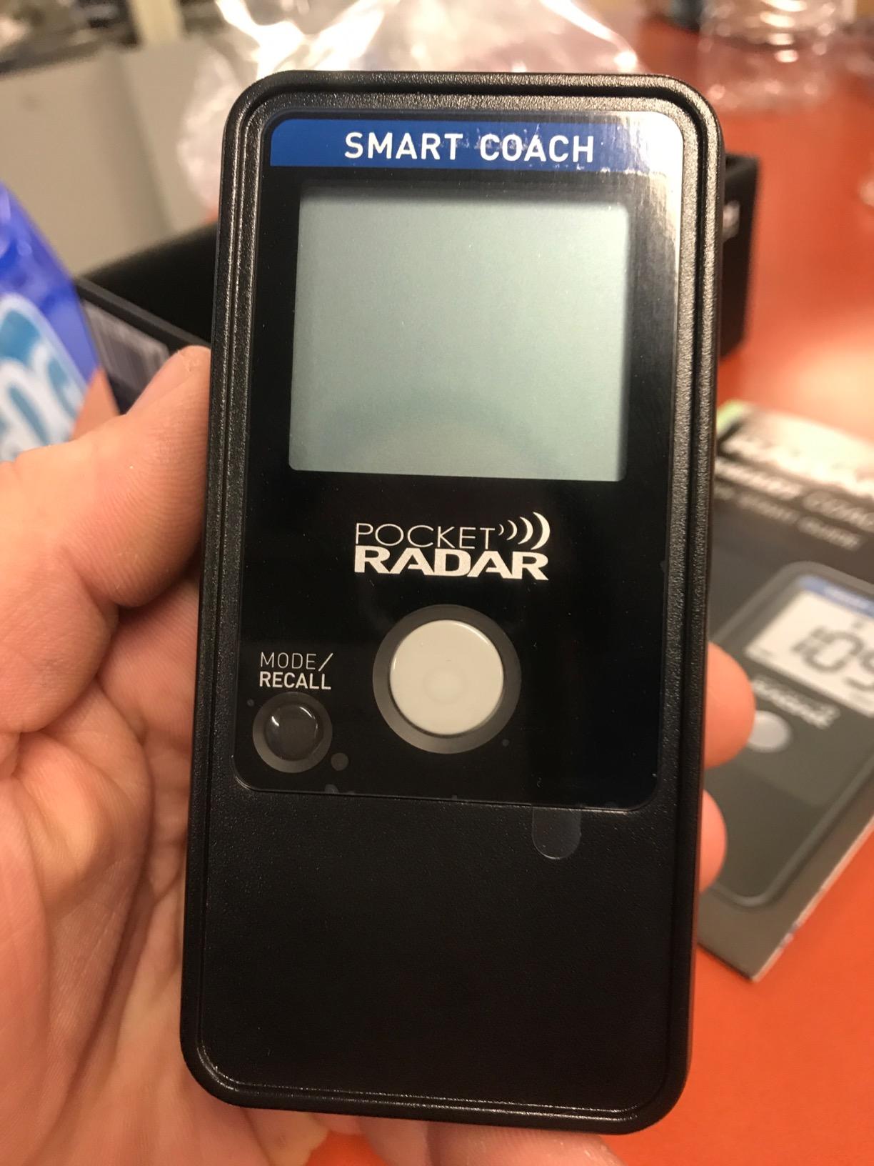 Pocket Radar Smart Coach Speed Gun for Baseball, Softball, Cricket - Accurate Pitching & Sports Speed Measurement, Portable Baseball Radar Gun Compatible with Pocket Radar App (iOS/Android) customer photo 2