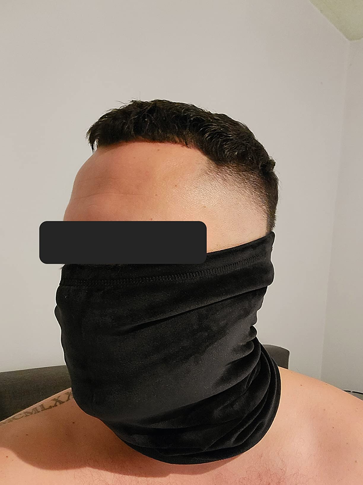 Polar Fleece Neck Warmer - Windproof Winter Neck Gaiter Cold Weather Face Mask For Men Women - 1 Pack customer photo 1