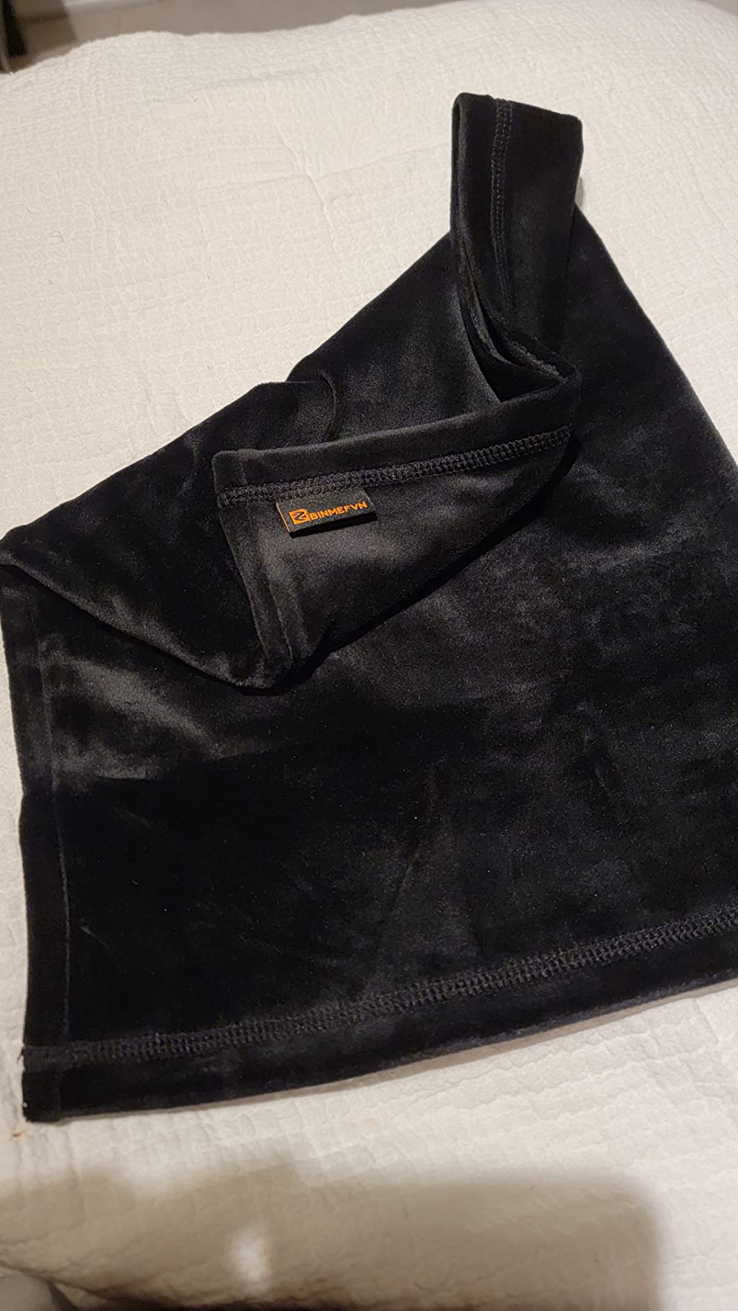 Polar Fleece Neck Warmer - Windproof Winter Neck Gaiter Cold Weather Face Mask For Men Women - 1 Pack customer photo 2