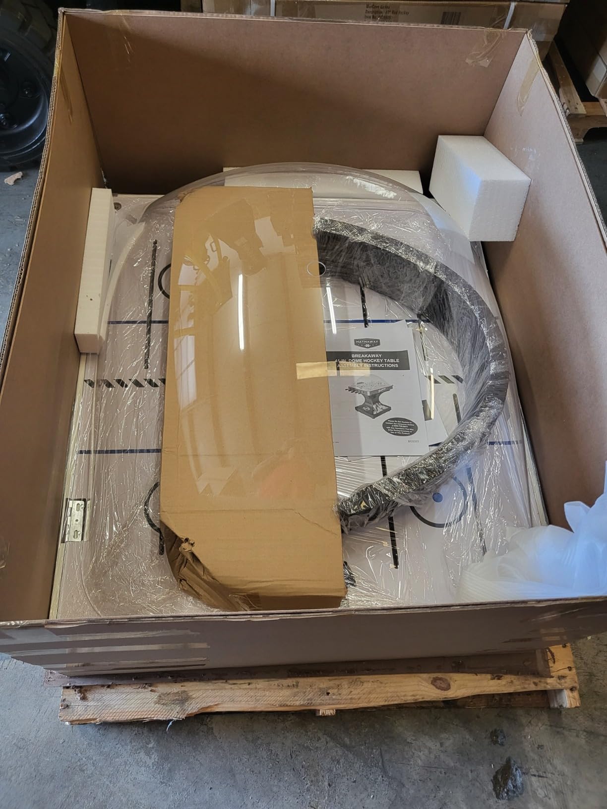 Hathaway Breakaway 41-In Dome Hockey Table for Family Game Room customer photo 2