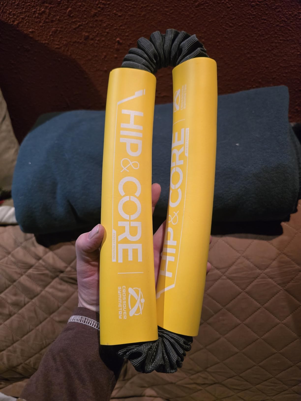 Crossover Symmetry Hip & Core System - Loop Resistance Home Workout Bands to Stretch and Strengthen Legs, Butt, HIPS, Thighs and Glutes, Includes Online Exercise & Training Guide customer photo 2