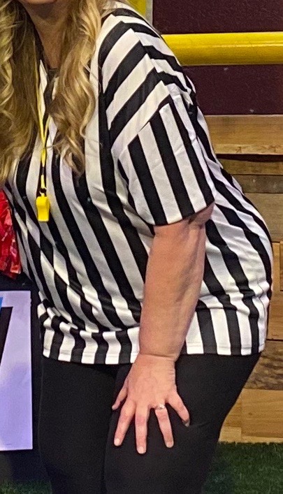 Murray Sporting Goods Men's V-Neck Referee Shirt | Men's Official Short Sleeve Pro-Style V-Neck Officiating Apparel customer photo 2